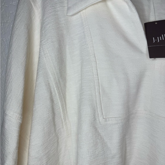 J Jill Pure Organic NWT Oversized Beachy Lagenlook Pullover Long Sleeve 4X - Picture 3 of 6